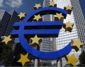 Das Euro-Symbol in Frankfurt 