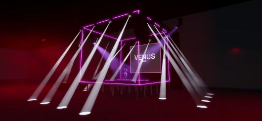 Cube als Herzstück der Messe