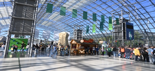 Eingangsbereich Messe