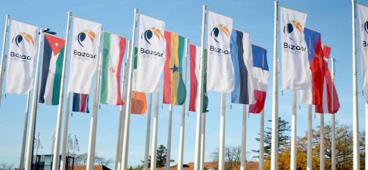 35.000 Messegäste flanierten durch die Messehallen unter dem Funkturm 