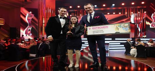 Felix Neureuther,  Sophie Dziadek,  Michael Hagspihl 