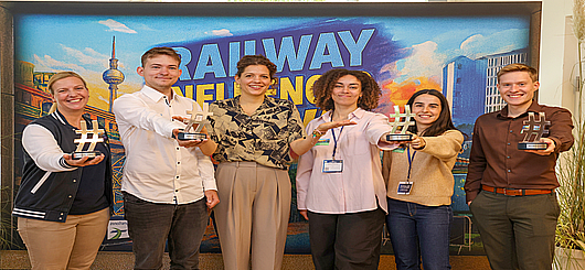 So sehen Sieger aus: Beim Railway Influencer Festival 